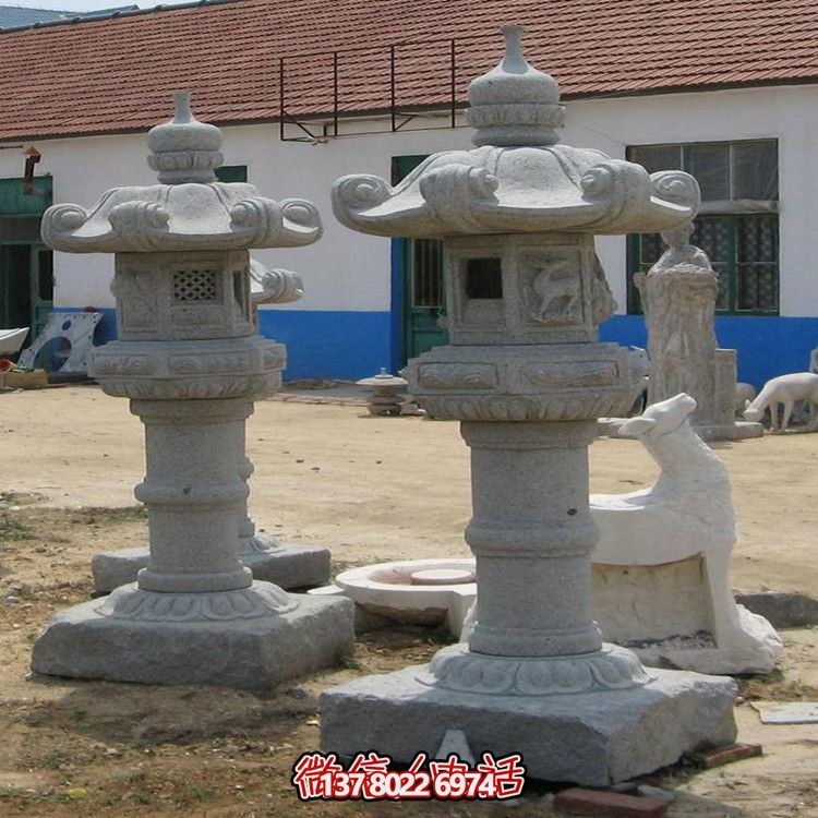 鏤空大理石石燈，匯聚古典與現代之美