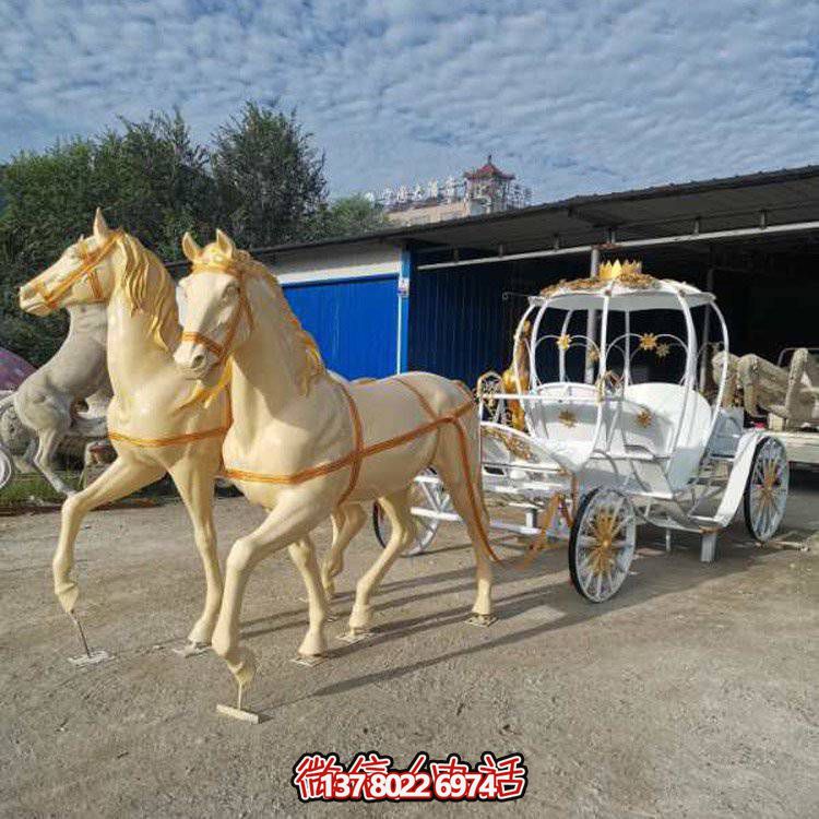 玻璃鋼仿真動物馬車，讓您的公園和游樂場更具吸引力