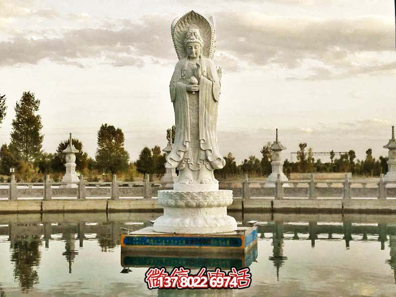 大型漢白玉石雕觀音雕塑,讓你的戶外景區(qū)更加完美 大型漢白玉石雕觀音雕塑,讓你的戶外景區(qū)更加完美