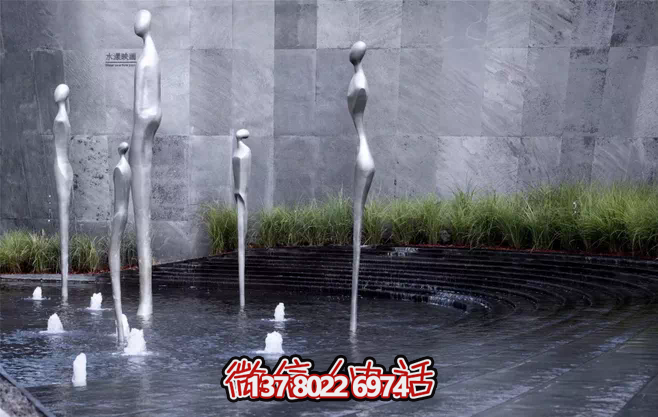 不銹鋼抽象噴泉雕塑,景觀創(chuàng)意裝置 不銹鋼抽象噴泉雕塑,景觀創(chuàng)意裝置