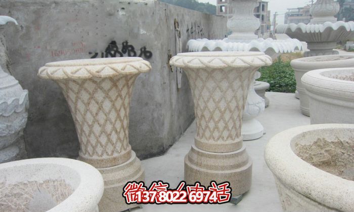 聚焦傳統文化,打造完美的自然景觀——大理石花籃花盆雕塑系列 聚焦傳統文化,打造完美的自然景觀——大理石花籃花盆雕塑系列