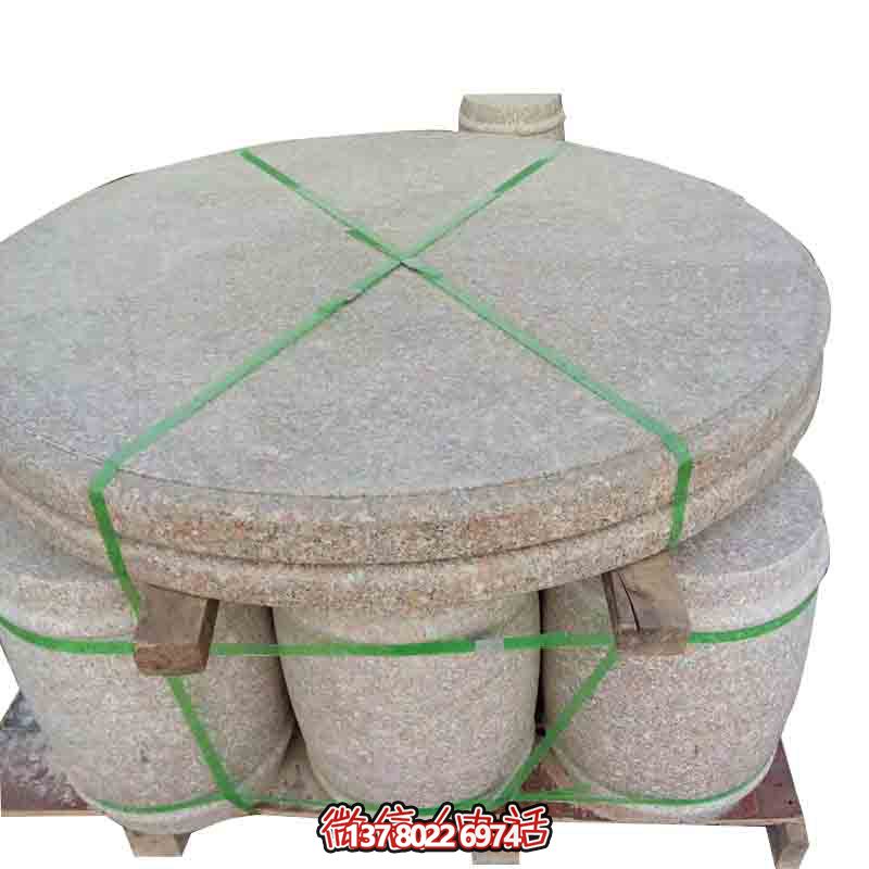 花崗巖簡易石桌，下棋納涼圓桌