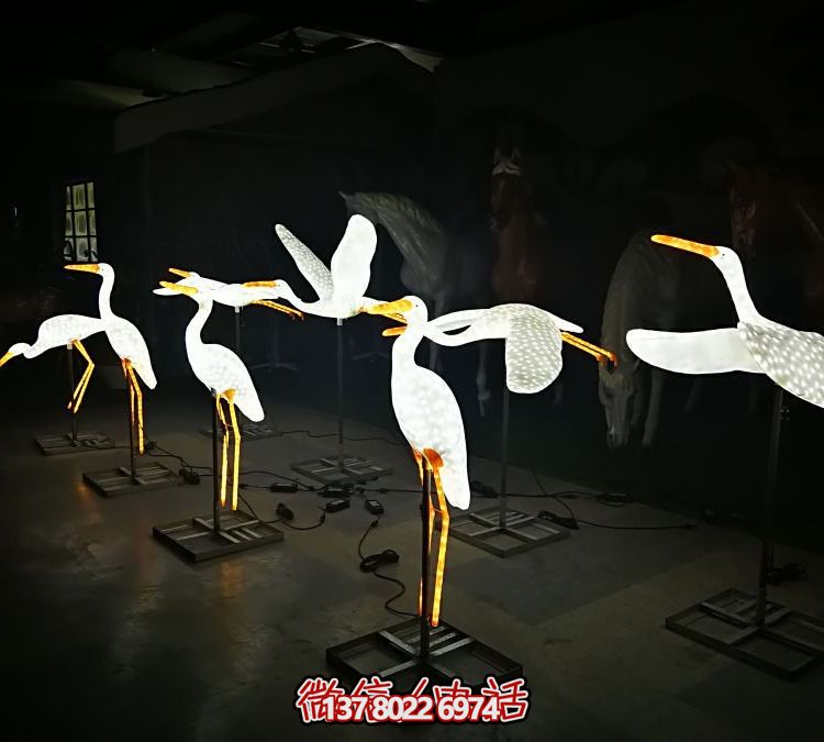 玻璃鋼雕塑景觀亮化，點亮景區園林