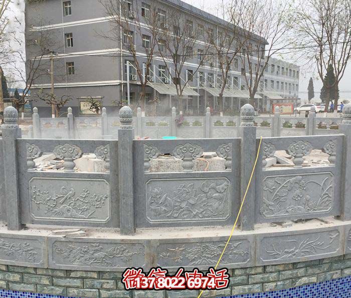 精美青石圍欄景觀噴泉，讓你的小區更加美麗