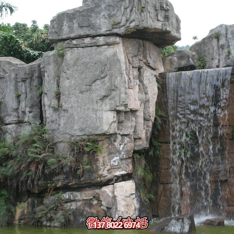 百花爭艷,景致美妙——游覽石假山景觀 百花爭艷,景致美妙——游覽石假山景觀