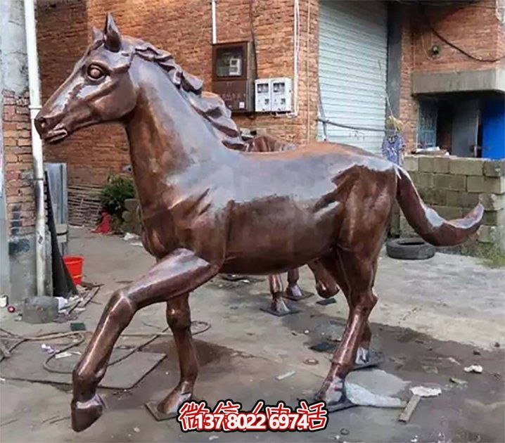 玻璃鋼動物雕塑景觀擺放，美化城市廣場