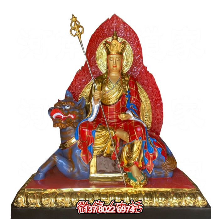 藝術(shù)精美的大型玻璃鋼地藏王雕塑 藝術(shù)精美的大型玻璃鋼地藏王雕塑