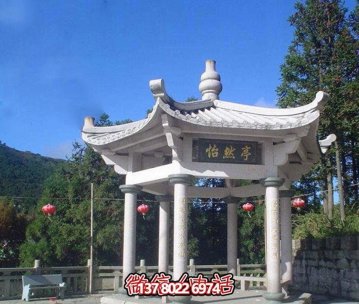 怡然仿古戶外建筑漢白玉擺放,增添農場景觀魅力 怡然仿古戶外建筑漢白玉擺放,增添農場景觀魅力
