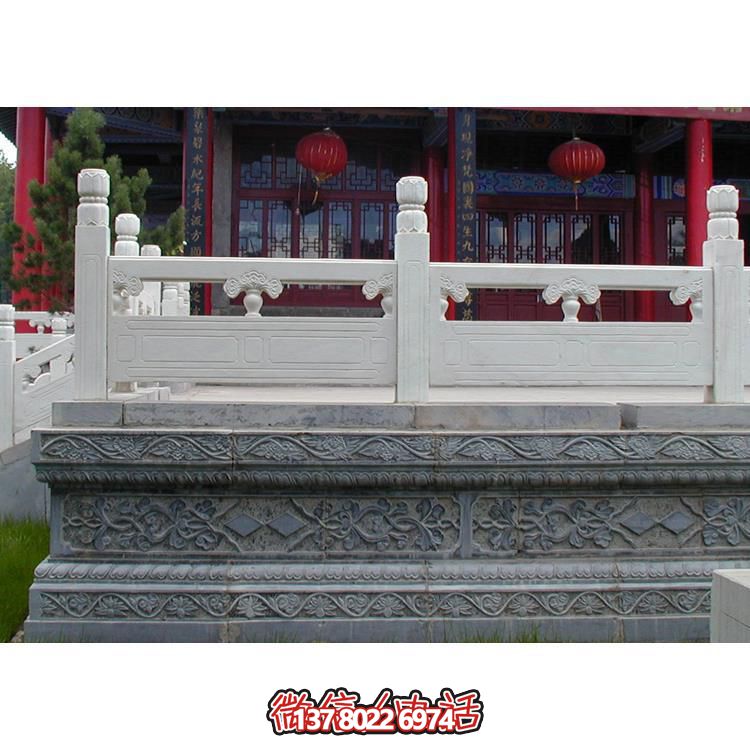 質感卓越，自然美觀的花崗巖臺階欄桿圍欄