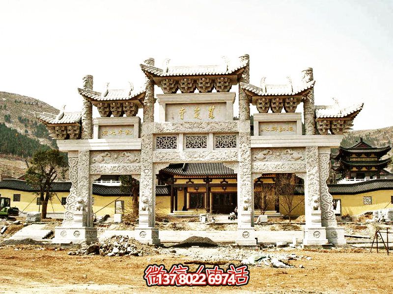 仿古斗拱牌坊，裝點(diǎn)您的景區(qū)、寺院門前