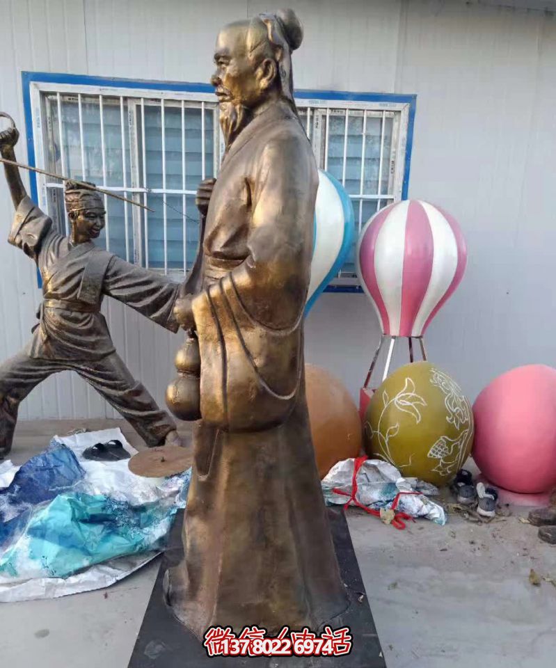 戶(hù)外古代人物名醫(yī)銅雕華佗雕塑 戶(hù)外古代人物名醫(yī)銅雕華佗雕塑
