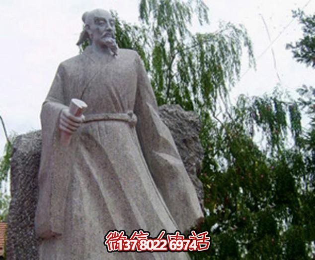 景區戶外擺放大理石詩仙古代名人李白雕塑 景區戶外擺放大理石詩仙古代名人李白雕塑