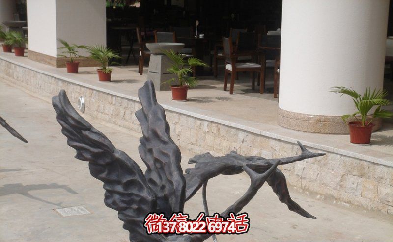 公園抽象創意大雁動物銅雕 公園抽象創意大雁動物銅雕